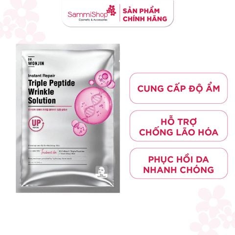 Dr.Wonjin Mặt nạ Instant Repair Triple Peptide Wrinkle