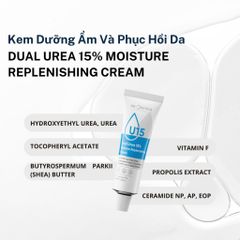 DrCeutics Kem dưỡng Dual Urea 15% Moisture Replenishing Cream 35g