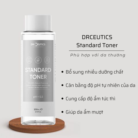 DrCeutics Nước cân bằng da Standard Toner 200ml