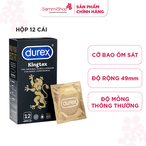 Durex Bao cao su Kingtex