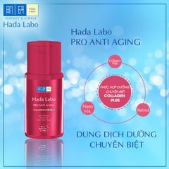 Hadalabo Dung dịch Pro Anti Aging α Lifting Lotion 100ml