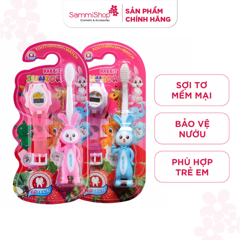 EQ Tech Bàn chải đánh răng Junior Rabbit & Watch