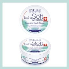 Eveline Kem dưỡng Extra Soft Whitening Face And Body Cream 200ml