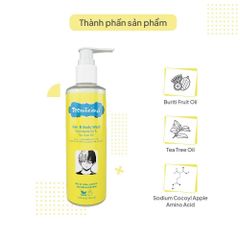Teenilicious Sữa tắm gội Buriti oil & tea tree oil 200ml