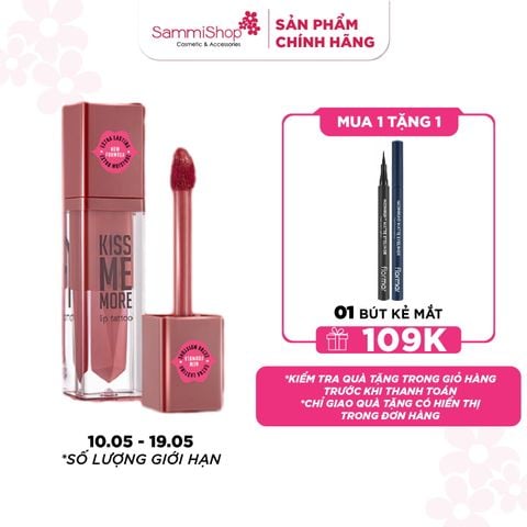 [10.05 - 19.05] Flormar Son kem Kiss Me More Lip Tatoo 3.8ml màu bất kì