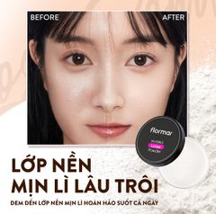 Flormar Phấn phủ Invisible Loose Powder Silver Sand 18g