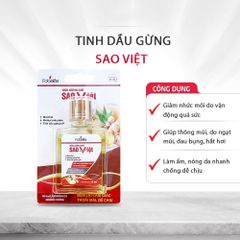 Fobelife Dầu Gừng Gió Sao Việt