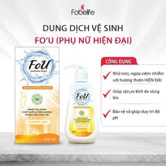 Fou Dung dịch vệ sinh phụ nữ 200ml