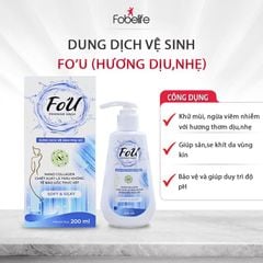 Fou Dung dịch vệ sinh phụ nữ 200ml