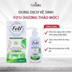 Fou Dung dịch vệ sinh phụ nữ 200ml