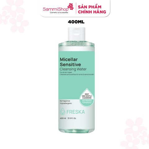 [HÀNG TẶNG KHÔNG BÁN] Freska Nước tẩy trang Micellar Sensitive Cleansing Water 400ml