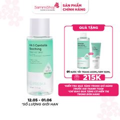 02.06 - 30.06 Freska Nước hoa hồng HA 5 Centella Soothing Essence Toner 210ml