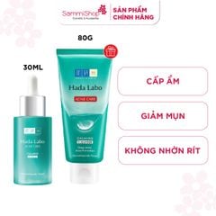 Hadalabo Tinh chất Acne Care Calming Serum 30ml + quà