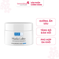 Hadalabo Kem Dưỡng Advanced Nourish Hyaluronic Acid Cream 50g