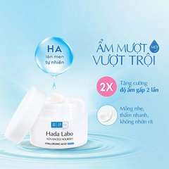 Hadalabo Kem Dưỡng Advanced Nourish Hyaluronic Acid Cream 50g