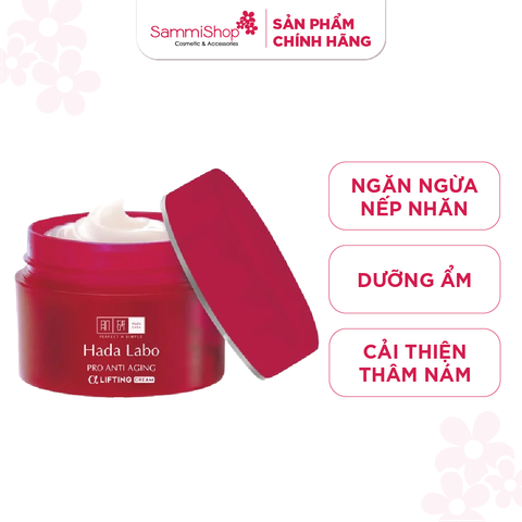 Hadalabo Kem dưỡng Pro Anti Aging α Lifting Cream 50g