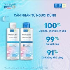 Hadalabo Nước tẩy trang dưỡng ẩm Micellar Water Hydrating 240ml