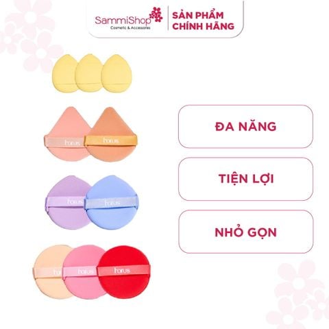 Horus Bộ bông mút trang điểm Makeup Puff Set