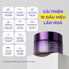 Missha Kem dưỡng da Time Revolution Night Repair Ampoule Cream 5X 50ml