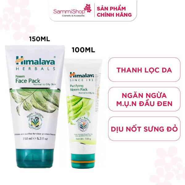 Himalaya Gel đắp mặt nạ Neem Face Pack