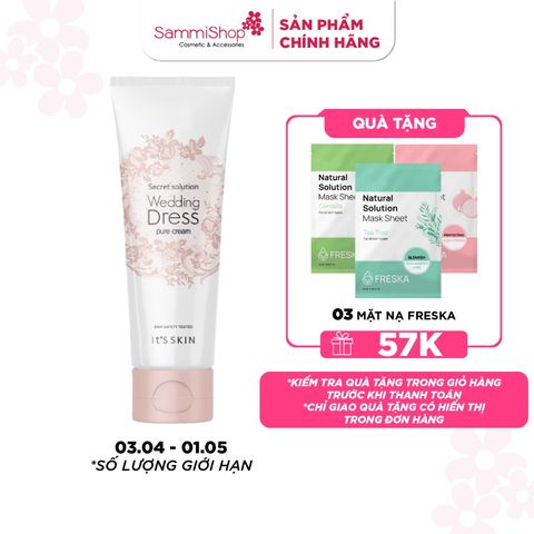 It's Skin Kem dưỡng Secret Solution Wedding Dress Pure Cream 100ml