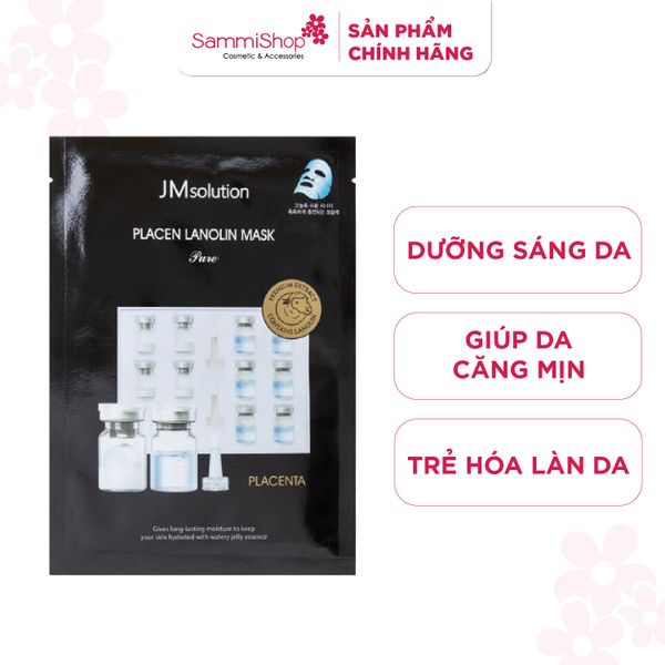 JMSolution Mặt nạ Placen Lanolin Mask Pure 35ml