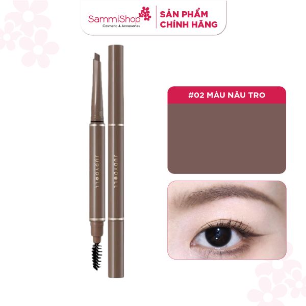 Judydoll Chì kẻ mày Long-Lasting Eyebrow Gel Pencil