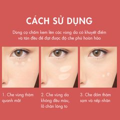 Cathy doll Kem che khuyết điểm Cover mattle concealer