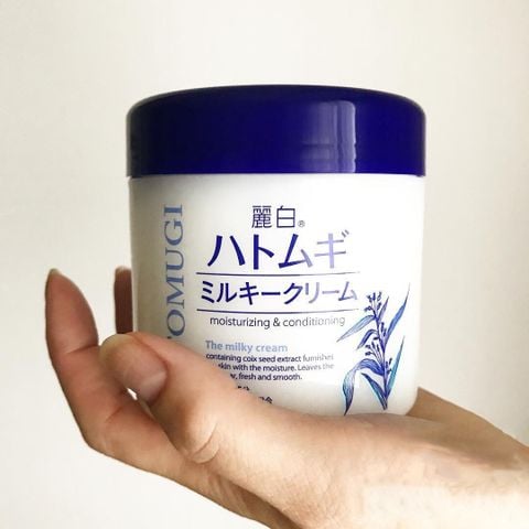 Kem dưỡng Kumano Hatomugi moisturizing conditioning gel 300g