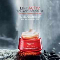 Vichy Kem Dưỡng Ngày Liftactiv Collagen Specialist Day 50ml New