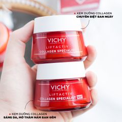 Vichy Kem Dưỡng Đêm Liftactiv Collagen Specialist Night 50ml