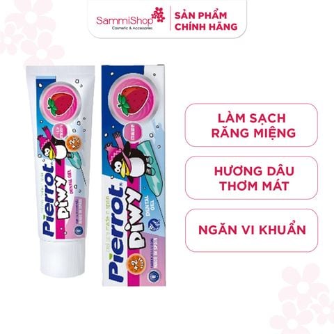 Pierrot Kem đánh răng Piwy Strawberry Gel Dentaire 75ml