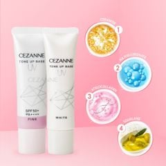 Cezanne Kem Lót chống nắng UV Tone Up Base 30g