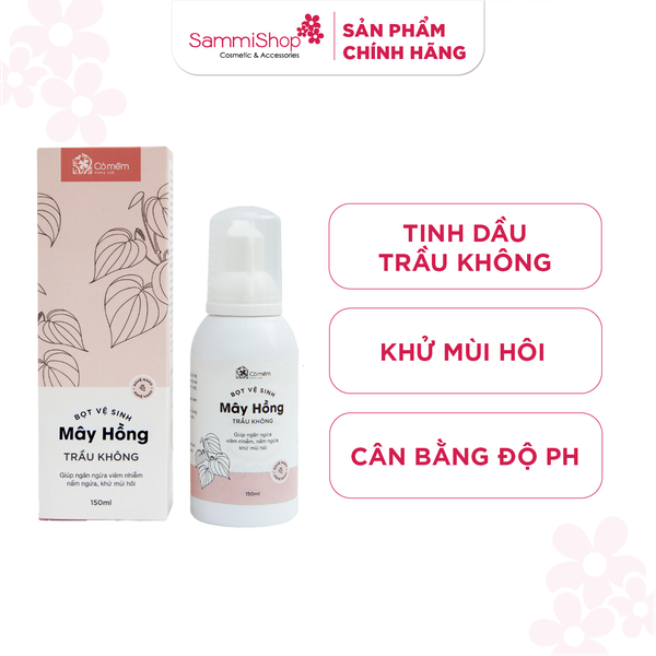 Cỏ mềm Bọt vệ sinh mây hồng trầu không 150ml