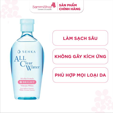 Senka All Clear Water Micellar Formula White 230ml