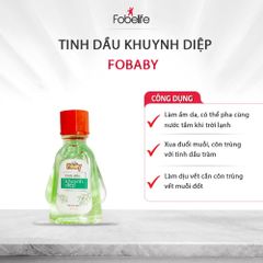 Fobaby Tinh dầu 3ml