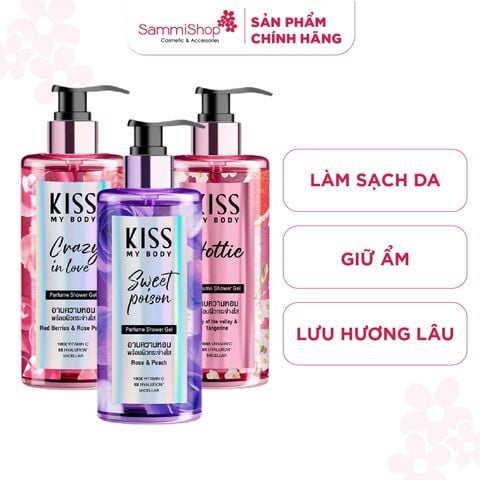 Kiss my body Sữa tắm Perfume Shower Gel 380ml