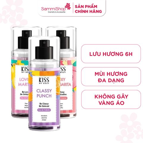 Kiss My Body Xịt thơm toàn thân Perfume Mist