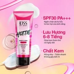 Kiss My Body Sữa dưỡng thể Bright & Shine Perfume Lotion #Hottie 200g