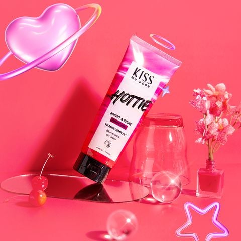 Kiss My Body Sữa dưỡng thể Bright & Shine Perfume Lotion #Hottie 200g