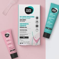 Body Natur Bộ kem tẩy lông Hair Removal Cream Kit Intimate Area 50+30ml