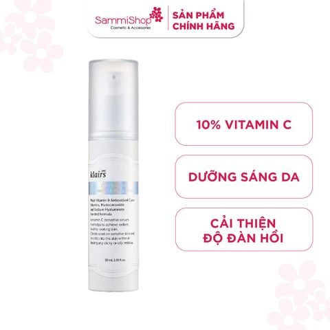 Dear, Klairs Tinh chất Freshly Juiced Vitamin Charging Serum 30ml
