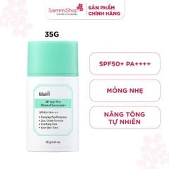 Dear, Klairs Kem chống nắng All-day Airy Mineral Sunscreen