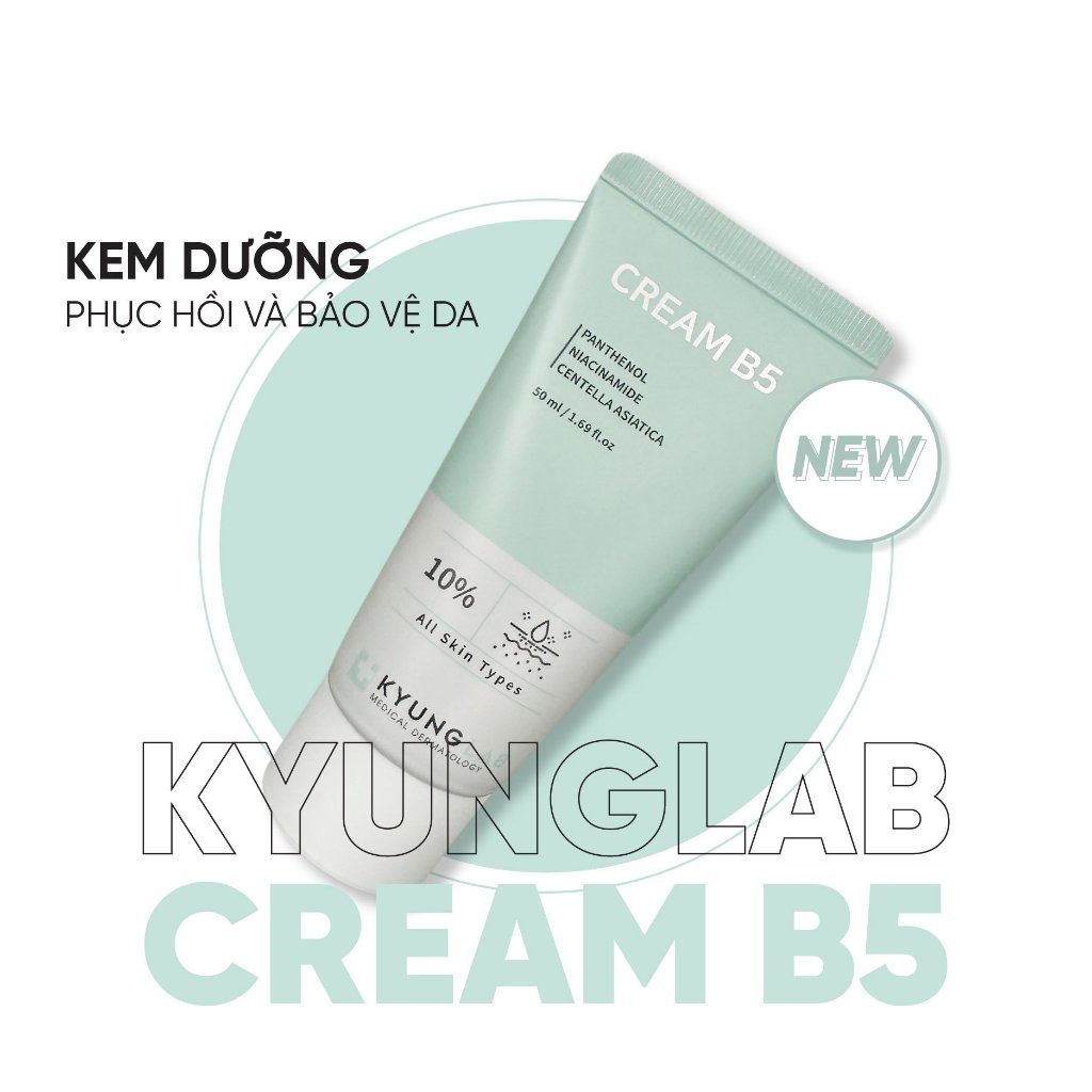 Kyung Lab Kem dưỡng phục hồi Cream B5 50mlKyung Lab Kem dưỡng phục hồi  Cream B5 50ml – SammiShop