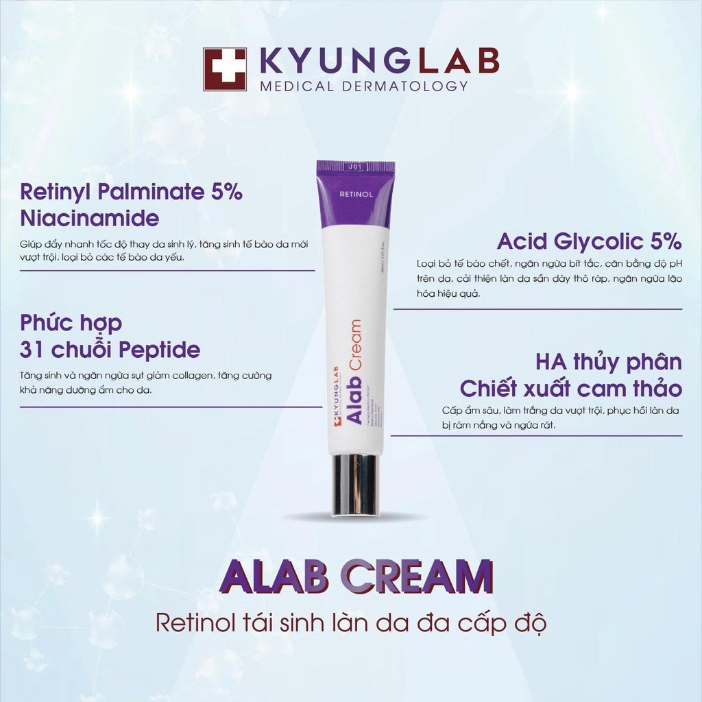 Kyung Lab Kem dưỡng Retinol Alab Cream 30mlKyung Lab Kem dưỡng Retinol Alab  Cream 30ml (IP02) – SammiShop