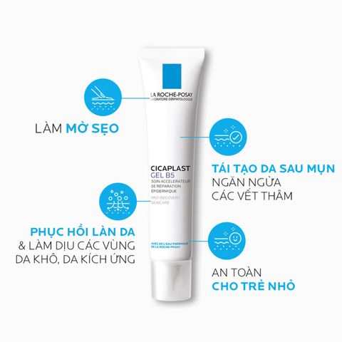 La Roche-Posay Gel Dưỡng Da Cicaplast Gel B5 40ml