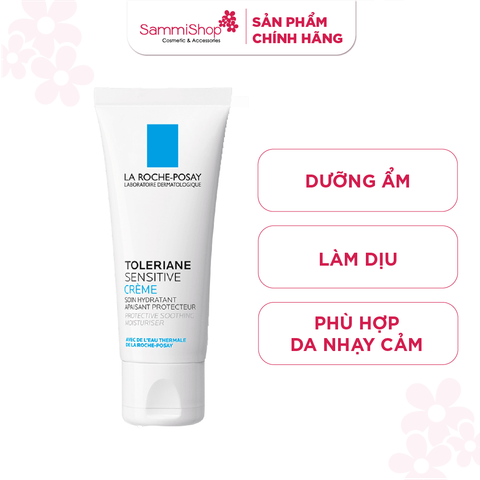 La Roche-Posay Kem Dưỡng Làm Dịu Và Bảo Vệ Da Nhạy Cảm Toleriane Sensitive 40ml