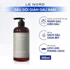 Le Nord Dầu gội trị gàu Anti Dandruff Shampoo - 500ml