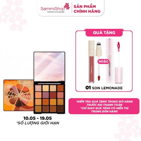 Lemonade Bảng mắt Aesthetic Eyeshadow Palette 16 ô 20.8g