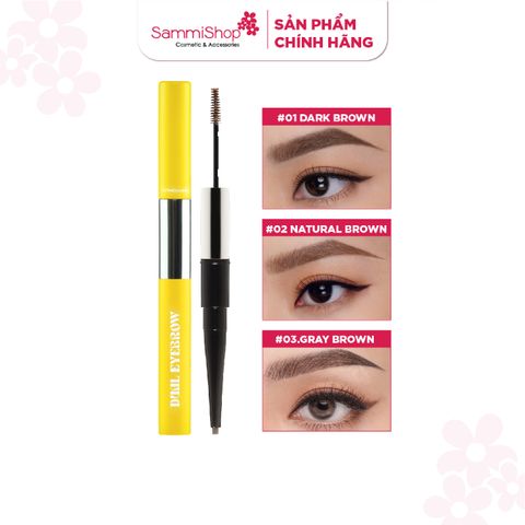 Lemonade Kẻ mày Dual Eyebrow 0.25g + 2.5g